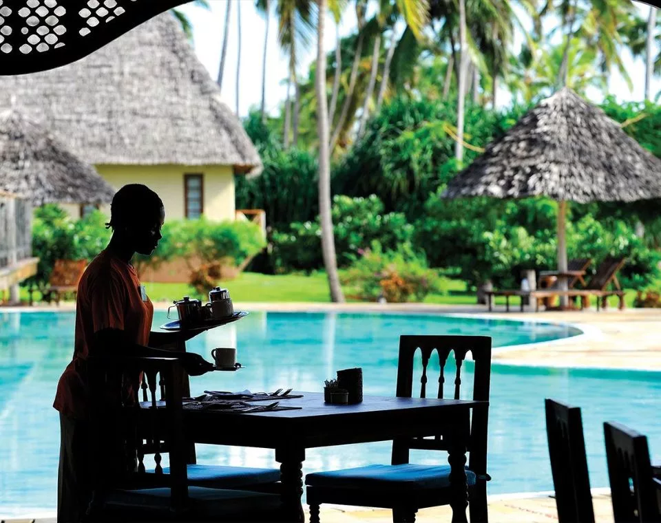 Petit déjeuner Zanzibar hotel Neptune