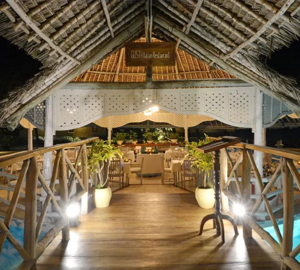restaurant all inclusive Zanzibar hotel Neptune