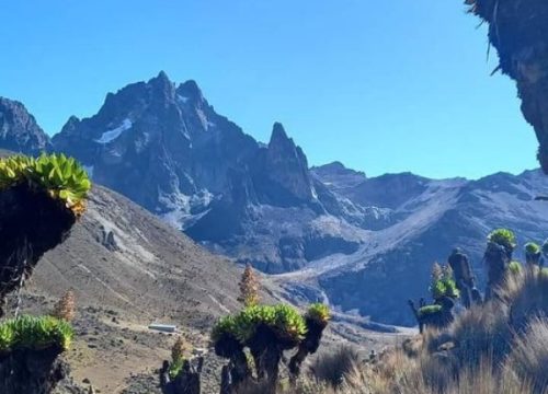 Quelle est la hauteur du mont Kenya ?