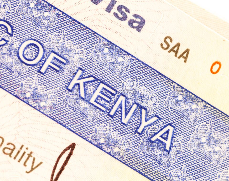 Visa pour le Kenya